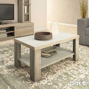 Coffee Table RIANO pakoworld color sonoma 89,5x49,5x42,5cm