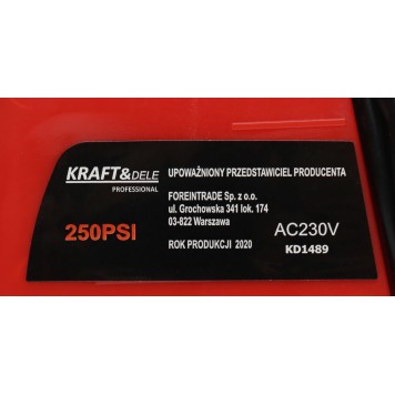 Kompresor samochodowy 12/230V KD1489