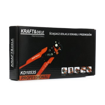 Ściągacz izolacji do kabli i przewodów KD10535
