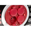 PRZEDŁUŻACZ OGRODOWY BĘBNOWY 3x2.5mm 30M KD4021