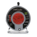 PRZEDŁUŻACZ OGRODOWY BĘBNOWY 50M KD4022