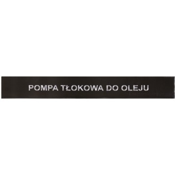 Pompa tłokowa ręczna do beczki oleju  KD1447