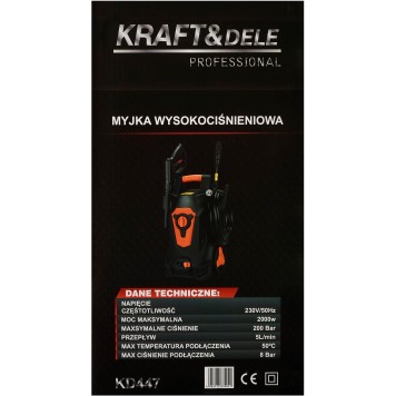 Myjka ciśnieniowa 2000W 200Bar KD447