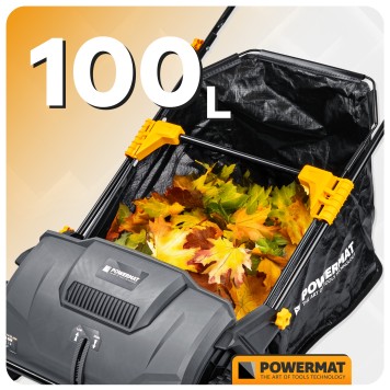 Zbieracz do liści zamiatarka ręczna PM-ZDL-530M