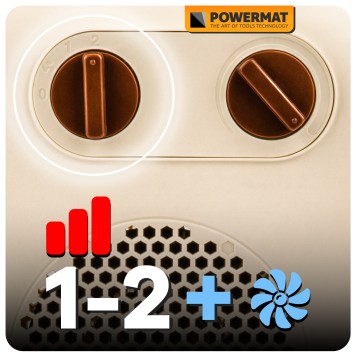 GRZEJNIK TERMOWENTYLATOR PM-TWE-2000D