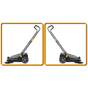 Zamiatarka ręczna PM-ZR-650M