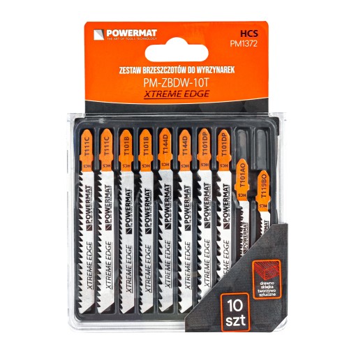 ZESTAW BRZESZCZOTÓW DO WYRZYNARKI PM-ZBDW-10T