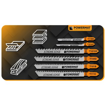 ZESTAW BRZESZCZOTÓW DO WYRZYNARKI PM-ZBDW-10T