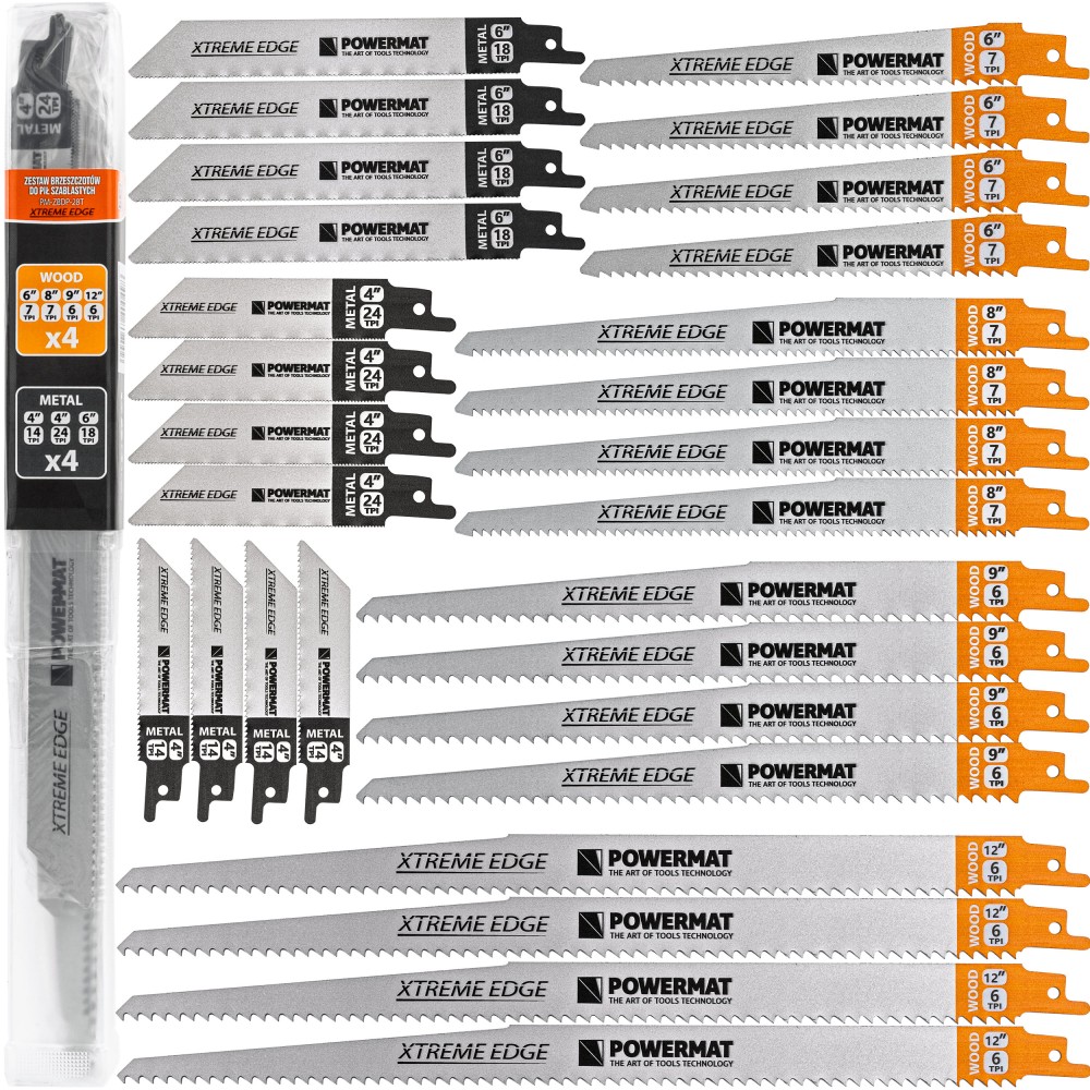 ZESTAW BRZESZCZOTÓW DO PIŁY SZABLASTEJ PM-ZBDP-28T