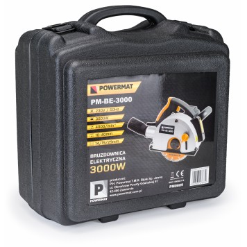 Bruzdownica elektryczna PM-BE-3000 3000W z walizką