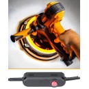 Szlifierka do gipsu PM-DG-1400L-PRO 1400W + LED + WOREK