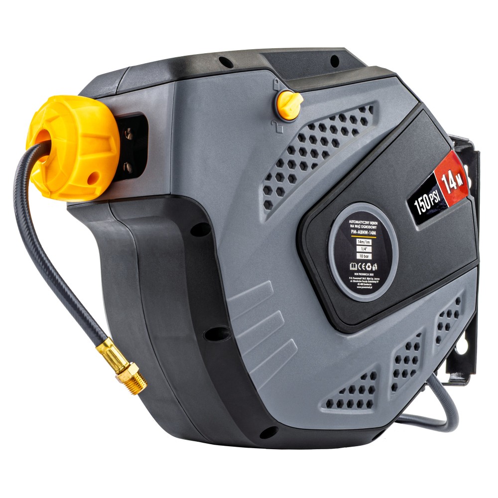 AUTOMATYCZNY BĘBEN NA WĄŻ PNEUMATYCZNY PM-ABNW-14M