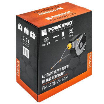 AUTOMATYCZNY BĘBEN NA WĄŻ PNEUMATYCZNY PM-ABNW-14M