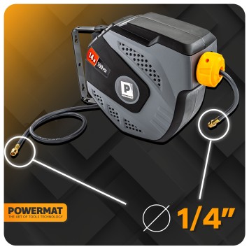 AUTOMATYCZNY BĘBEN NA WĄŻ PNEUMATYCZNY PM-ABNW-14M