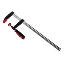 Ścisk stolarski typ F 370kg - 400 x 80 mm KD10715