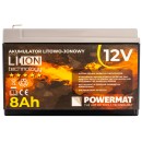 AKUMULATOR Li-Ion 12AH 12V PM-AKLJ-12V8AM