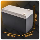 AKUMULATOR Li-Ion 12AH 12V PM-AKLJ-12V12AM