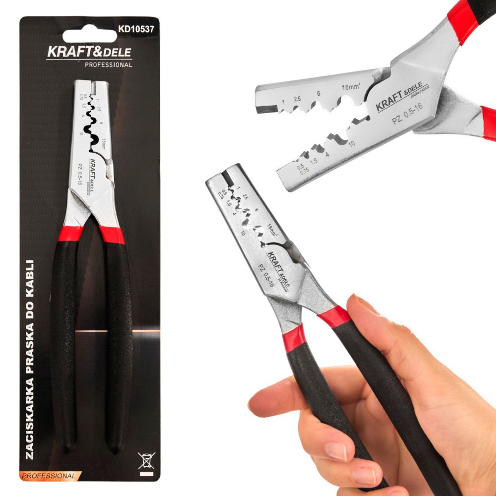 Zaciskarka do tulejek kabli KD10537