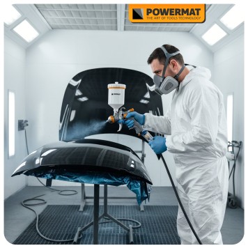 PISTOLET LAKIERNICZY HVLP (ZESTAW) PM-PDM-170TZ