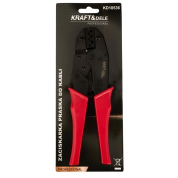 Zaciskarka do tulejek kabli, tulejek, końcówek KD10536