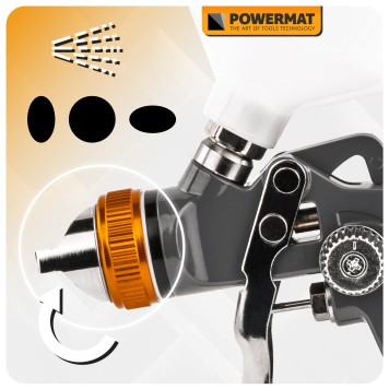 PISTOLET LAKIERNICZY HVLP PM-PDM-170T