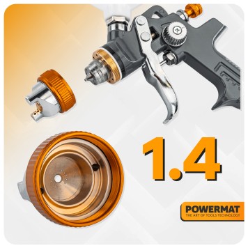 PISTOLET LAKIERNICZY HVLP PM-PDM-170T