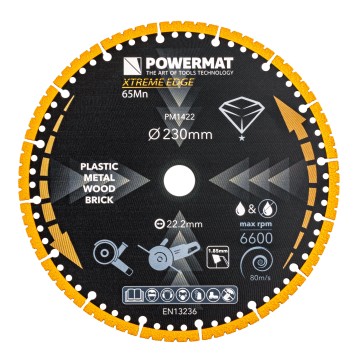 TARCZA DIAMENTOWA UNIWERSALNA 230MM PM-TDCS-2301T