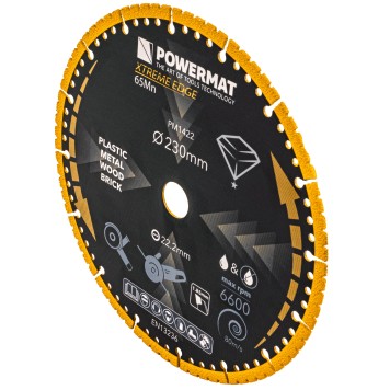 TARCZA DIAMENTOWA UNIWERSALNA 230MM PM-TDCS-2301T