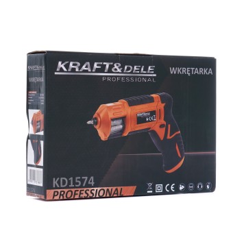 Wkrętarka AKU 1300mAh LED + Bity KD1574