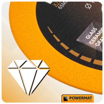 TARCZA DIAMENTOWA DO SZKŁA 125MM PM-TDCS-1251T