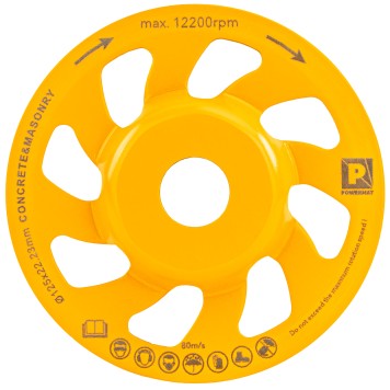 TARCZA GARNKOWA DO SZLIFOWANIA 125MM PM-DTG-1251T