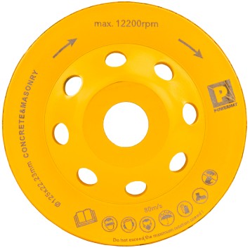 TARCZA GARNKOWA DO SZLIFOWANIA 125MM PM-DTG-1252T