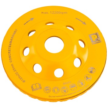 TARCZA GARNKOWA DO SZLIFOWANIA 125MM PM-DTG-1252T