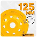 TARCZA GARNKOWA DO SZLIFOWANIA 125MM PM-DTG-1252T