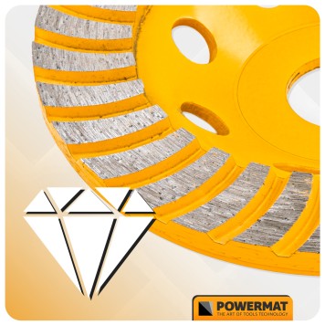 TARCZA GARNKOWA DO SZLIFOWANIA 125MM PM-DTG-1252T