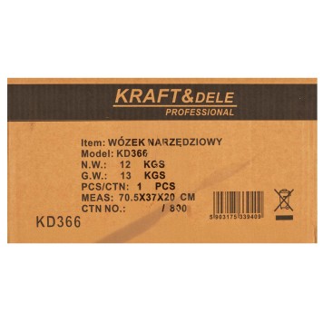 Wózek warsztatowy KD366