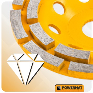 TARCZA GARNKOWA DO SZLIFOWANIA 125MM PM-DTG-1253T