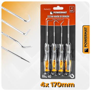 HACZYKI I SZPIKULEC ZESTAW 4EL. PM-ZHDO-4T