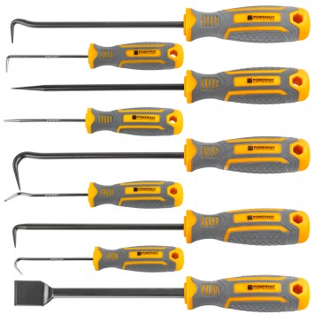 HACZYKI SZPIKULCE + SKROBAK ZESTAW 9EL. PM-ZHDO-9T