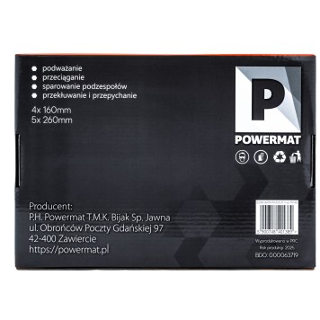 HACZYKI SZPIKULCE + SKROBAK ZESTAW 9EL. PM-ZHDO-9T