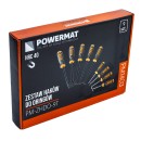 HACZYKI SZPIKULCE + SKROBAK ZESTAW 9EL. PM-ZHDO-9T