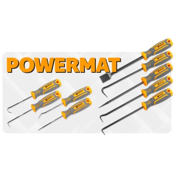 HACZYKI SZPIKULCE + SKROBAK ZESTAW 9EL. PM-ZHDO-9T