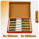 HACZYKI SZPIKULCE + SKROBAK ZESTAW 9EL. PM-ZHDO-9T