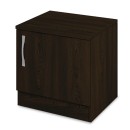 Table de chevet 1 tiroir marron foncé 40x35,5x41cm