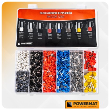 TULEJKI ZACISKOWE DO PRZEWODÓW PM-TZDP-1200T