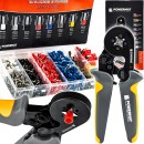 ZACISKARKA DO KONEKTORÓW TULEJEK (ZESTAW) PM-ZDTK-175T