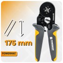 ZACISKARKA DO KONEKTORÓW TULEJEK (ZESTAW) PM-ZDTK-175T