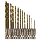 Wiertła do wkrętarki tytanowe 13szt. KD982