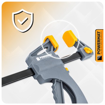 ŚCISK STOLARSKI 150x60mm SZYBKOZACISKOWY PM-SSD-6T