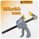 ŚCISK STOLARSKI 150x60mm SZYBKOZACISKOWY PM-SSD-6T